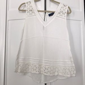 Francesca’s White Tank